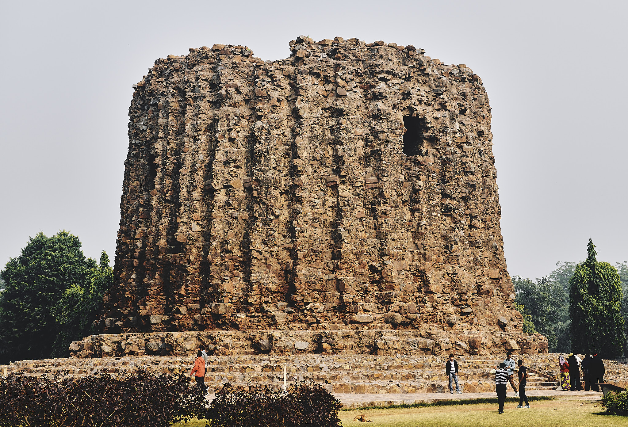 20140104 285 델리 쿠트브 미나르 (철 기둥)